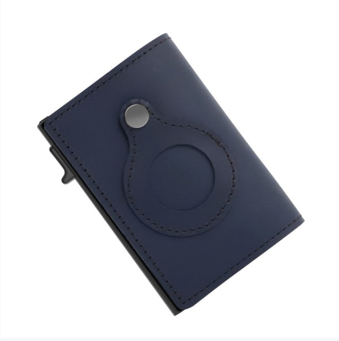 Leather RFID AirTag Wallet