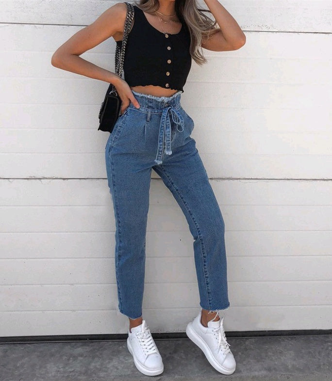 High-waisted Women's Jeans