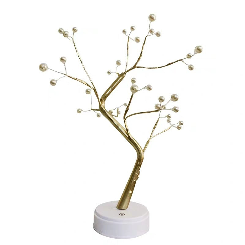 Led Copper Wire Tree Light Lamp