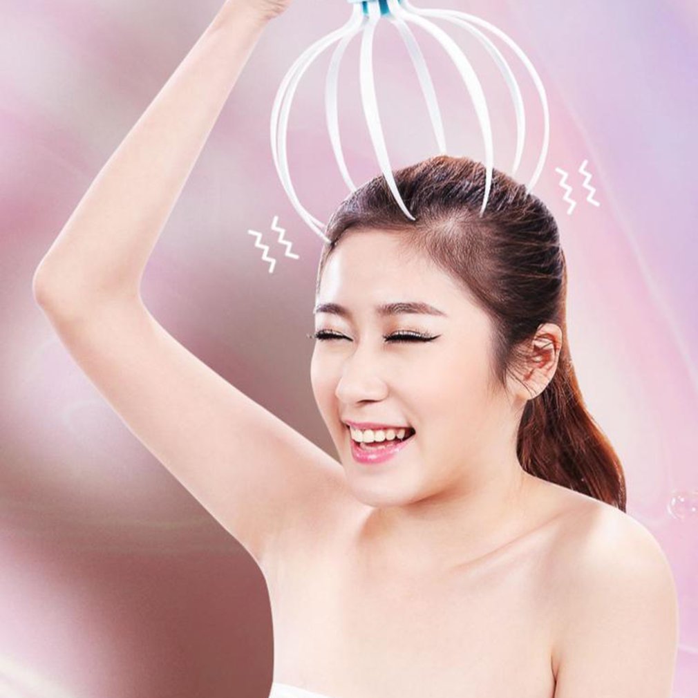 Electric Head Vibration Scalp Massager