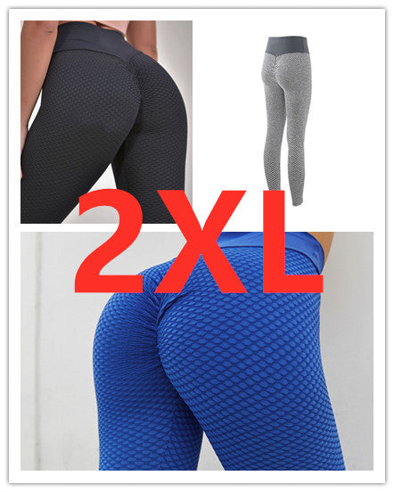 Women's Seamless High Waist Breathable Plaid Leggings Yoga Pants