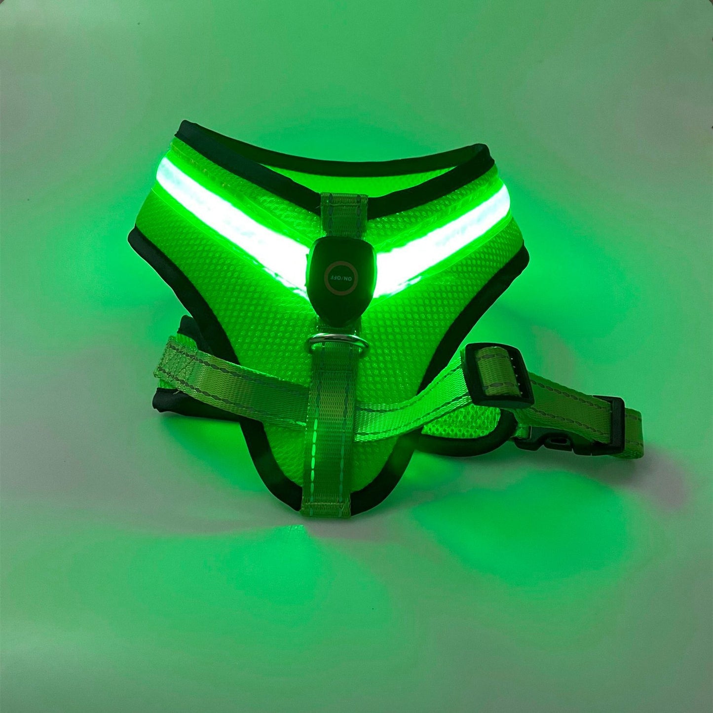LED Luminous Pet Safety Reflective Harness