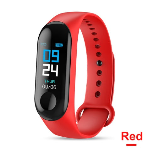 Smart Fitness Bracelet Heart Rate, Blood Pressure, Step Count & Exercise Tracker