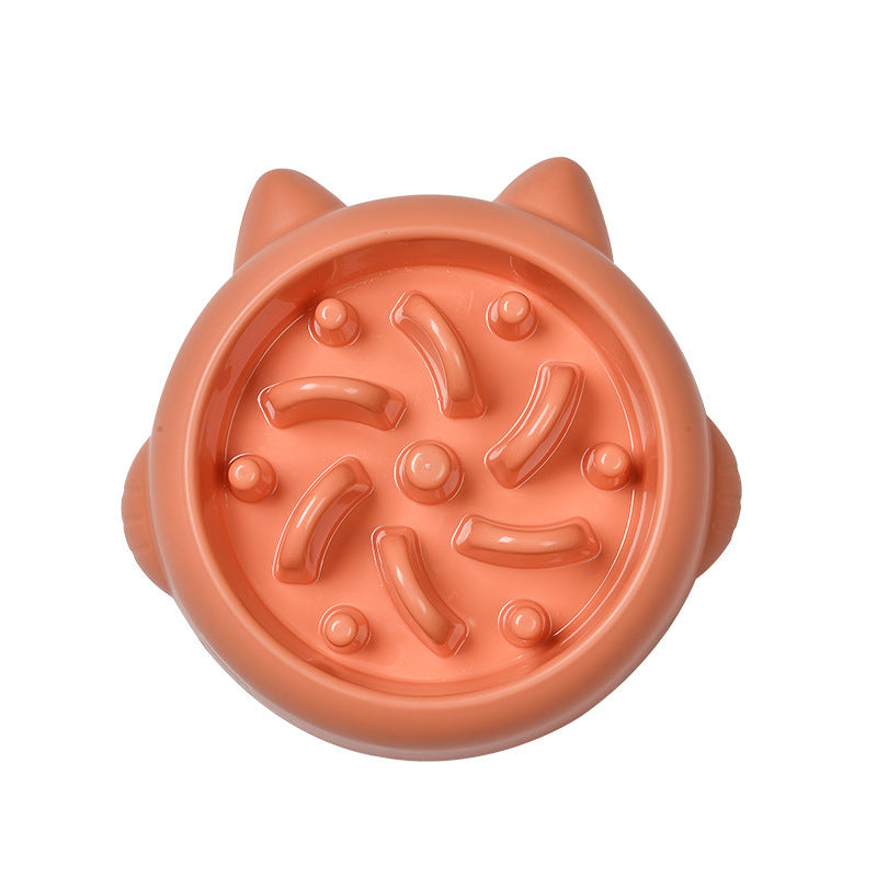 Pet Slow Feeder Anti Choking Bowl