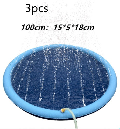 Non-Slip Splash Fountain Pad For Kids And Pets