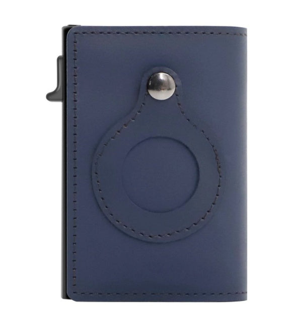 Leather RFID AirTag Wallet