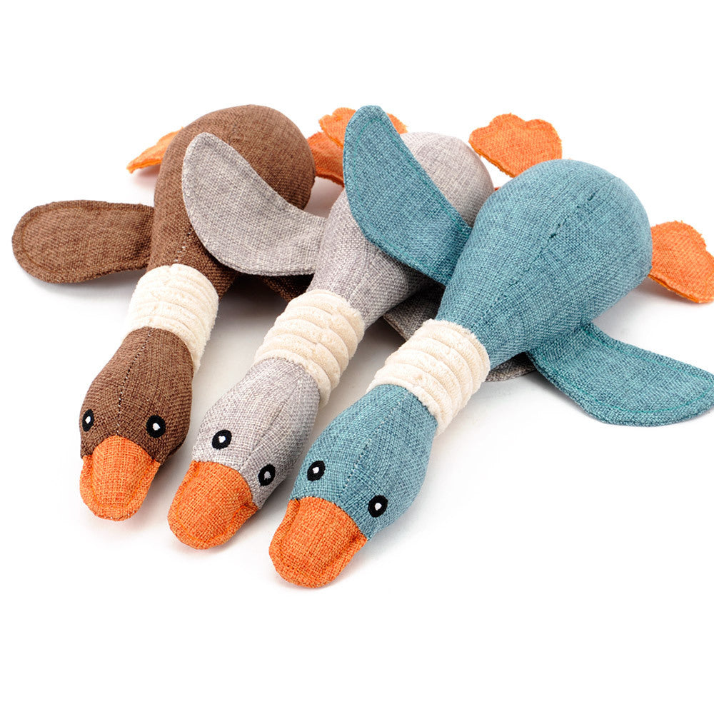 Pet Plush Squeaking Chew Toy
