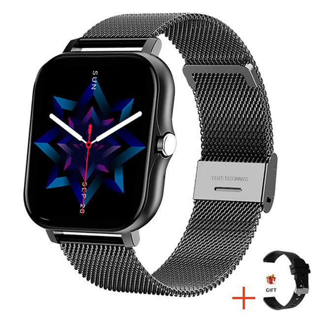 Smart Watch Pedometer & Heart Rate Monitoring Bluetooth-Compatible Call