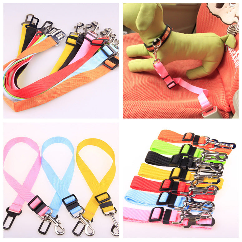 Pet Travel Safety Seatbelt Leash
