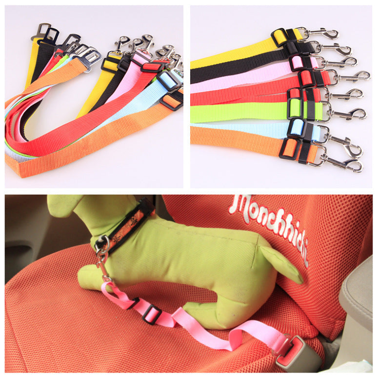 Pet Travel Safety Seatbelt Leash
