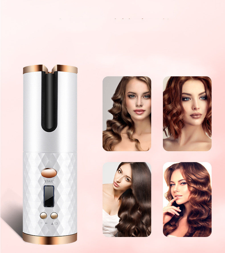 Rechargeable Automatic Portable Hair Curling Iron