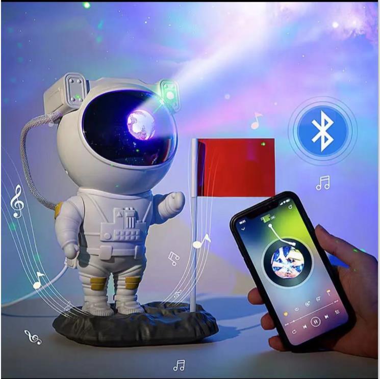 Astronaut Galaxy Starry Sky Projector Nightlight Table Lamp