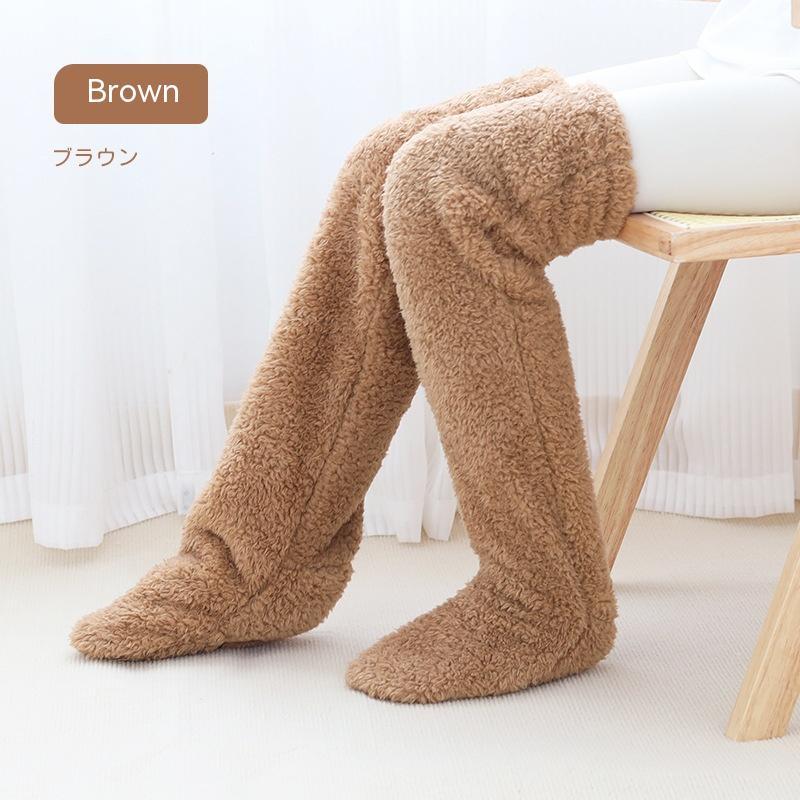 Over Knee Warm High Fuzzy Long Socks