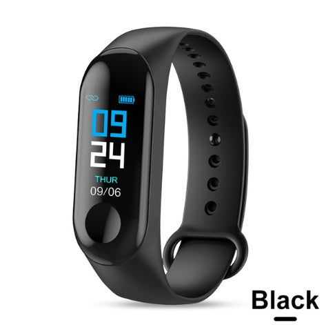 Smart Fitness Bracelet Heart Rate, Blood Pressure, Step Count & Exercise Tracker