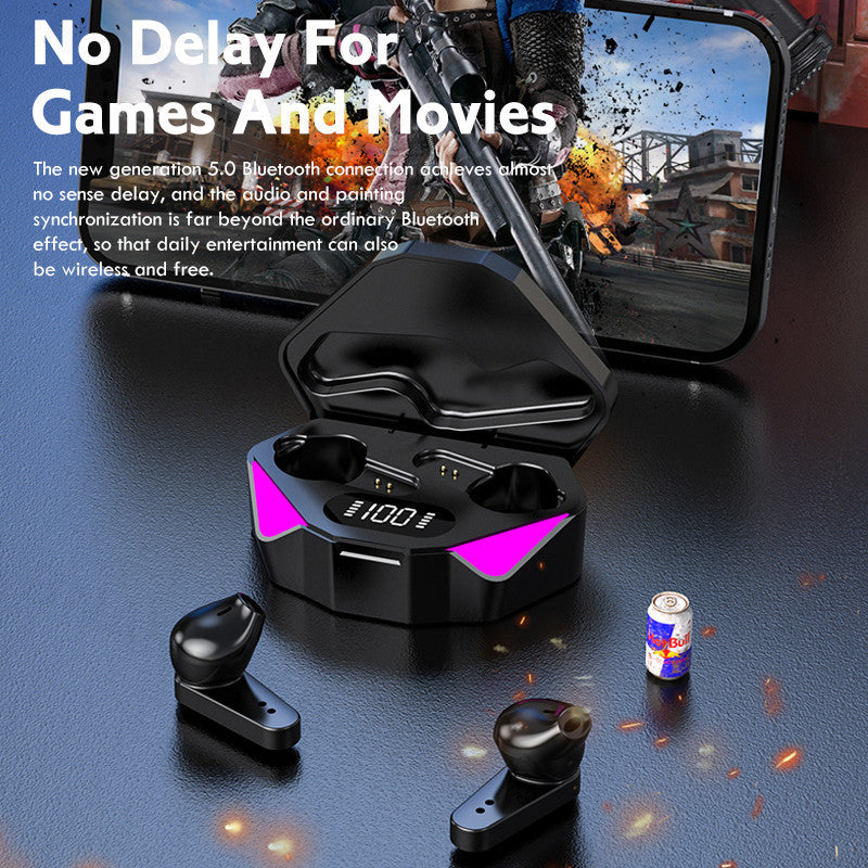Wireless Noise Reduction Bluetooth Gaming Headphones