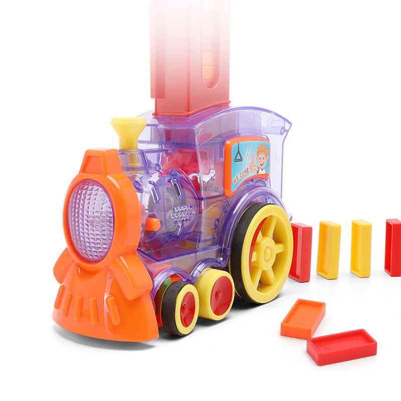 Electric Domino Train Automatic Block Placer