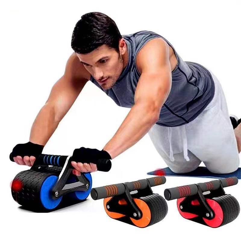 Double Wheel Abdominal Exerciser Ab Roller