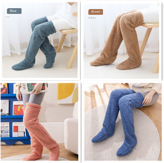 Over Knee Warm High Fuzzy Long Socks