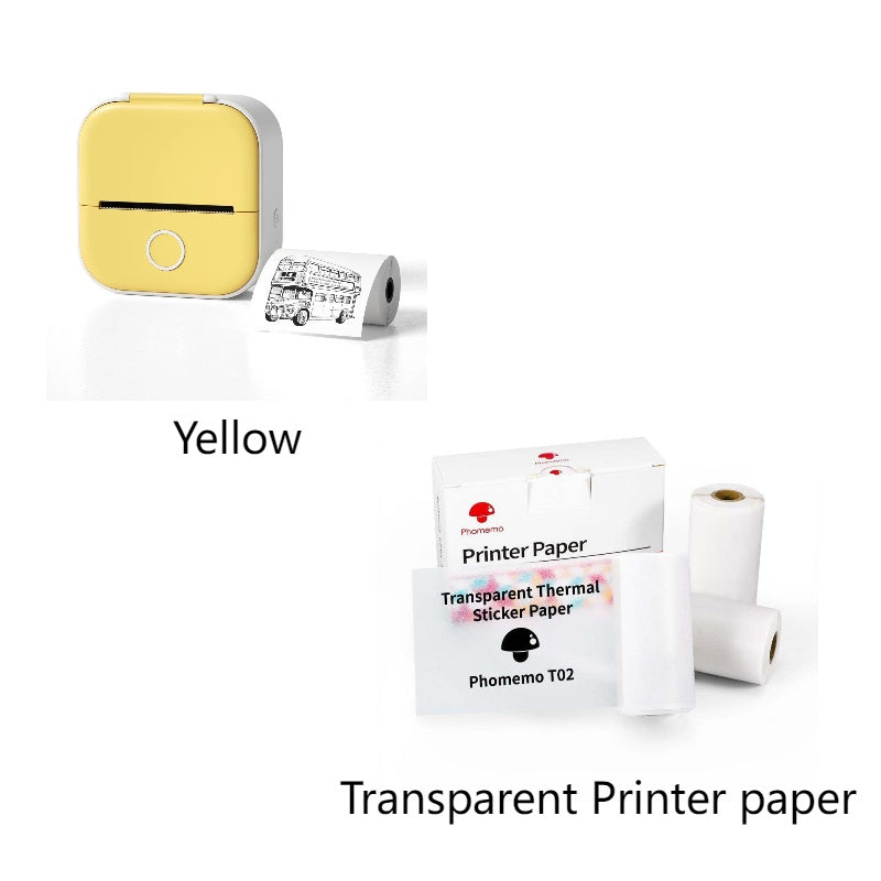 Portable Bluetooth Mini Thermal Label & Photo Printer