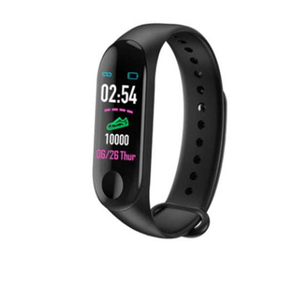 Smart Fitness Bracelet Heart Rate, Blood Pressure, Step Count & Exercise Tracker