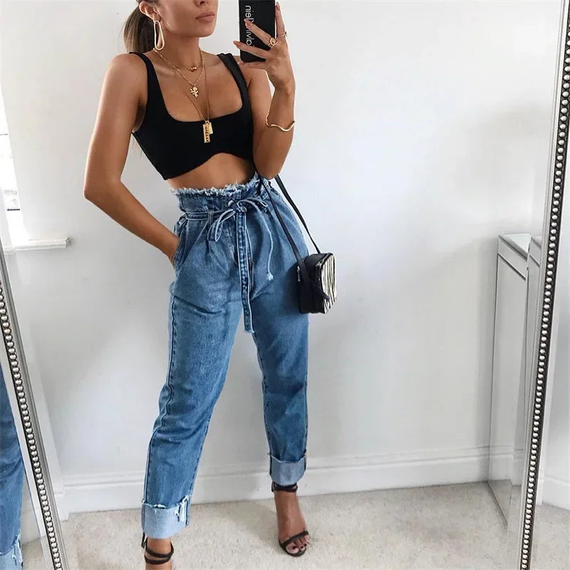 High-waisted Women's Jeans