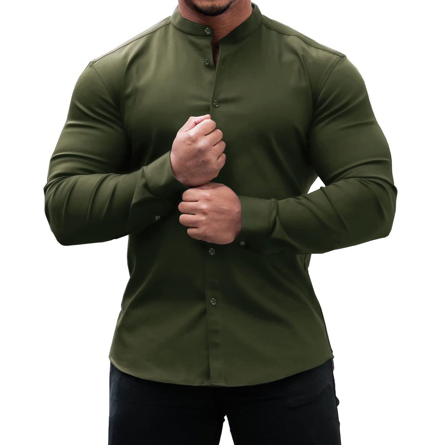 Men's Long Sleeve Casual Shirt
