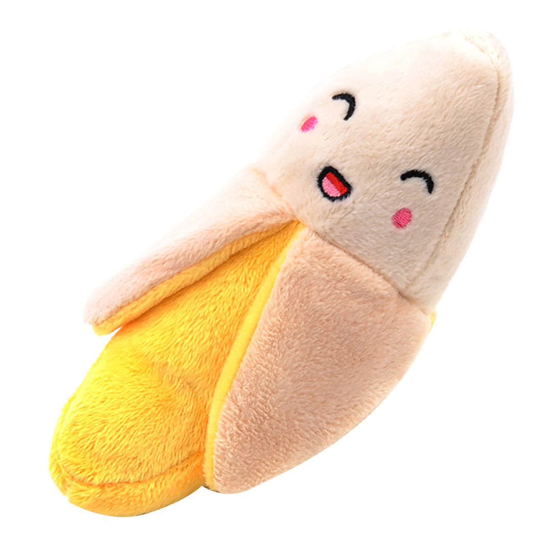 Plush Pet Toys, Fruits, Cartoons, Food