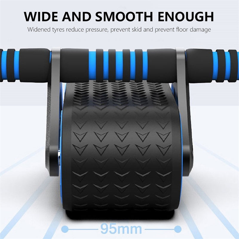 Double Wheel Abdominal Exerciser Ab Roller