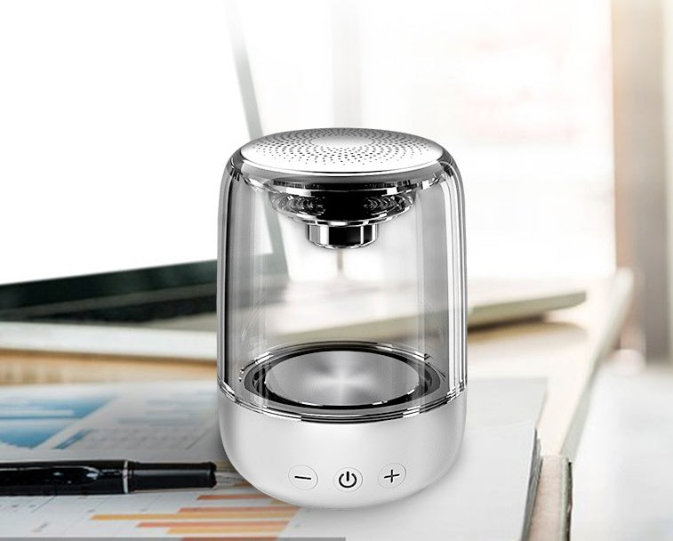 Portable Wireless Bluetooth Speaker Powerful Bass with Variable Color LED Light