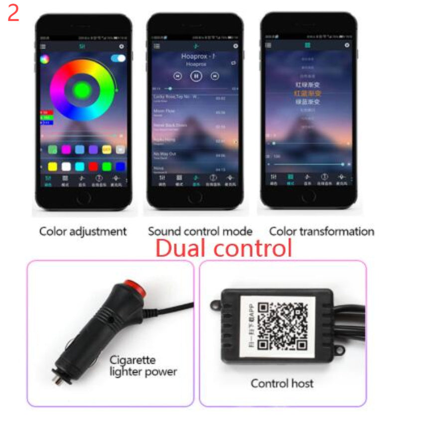 Car Fiber Optic Ambient Interior Light