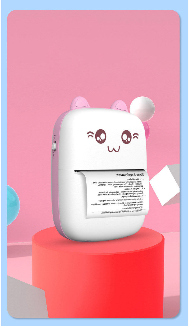 Portable Mini Thermal Bluetooth WiFi Label & Photo Printer