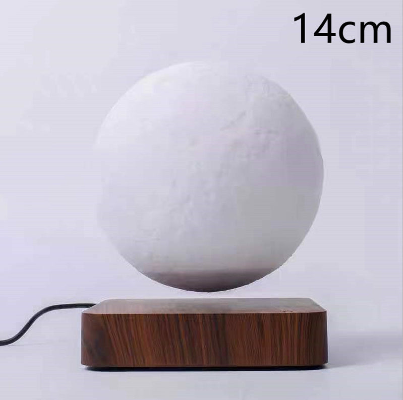Magnetic Levitation Table Lamp Moon Light 3D