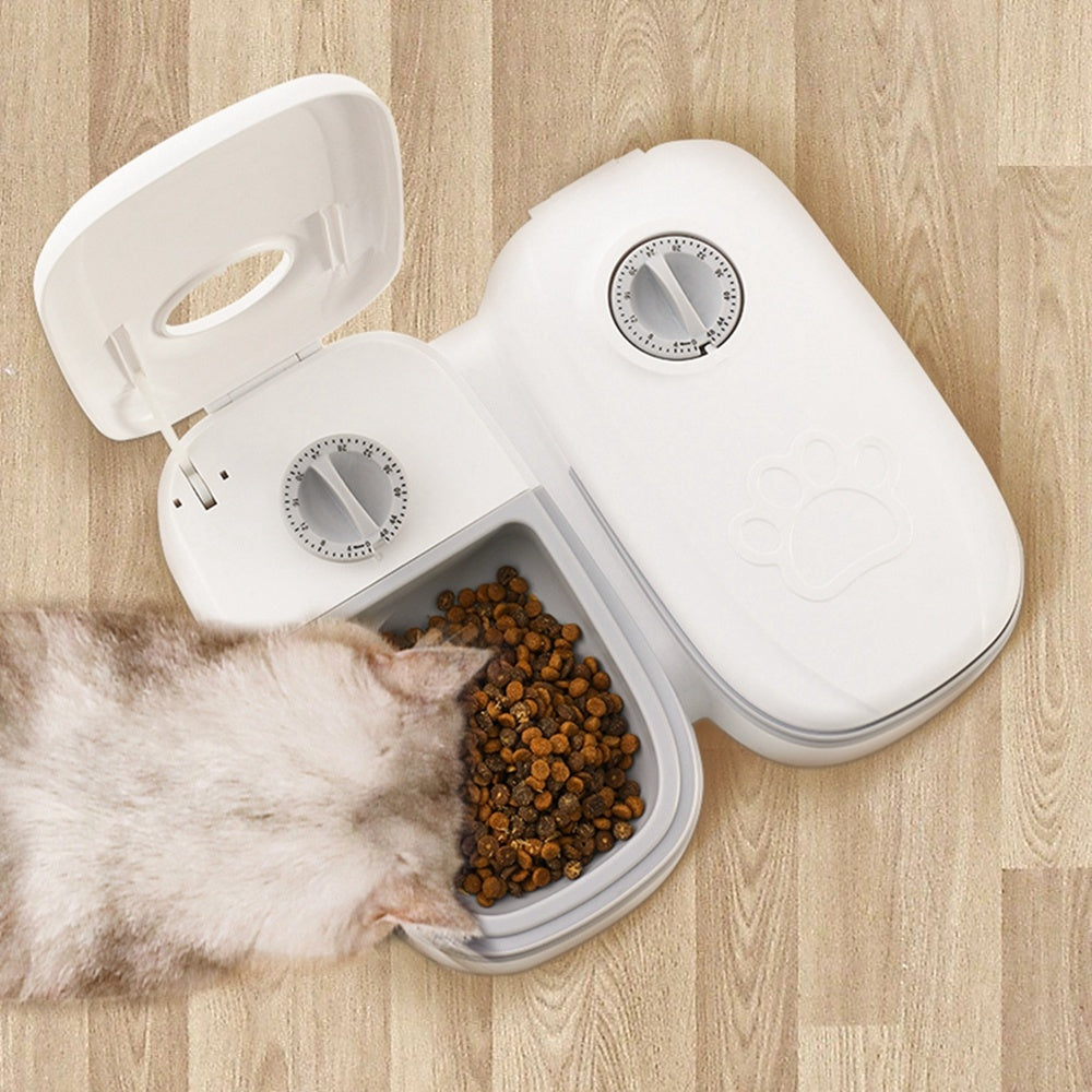 Automatic Stainless Steel Smart Food Dispenser Bowl
