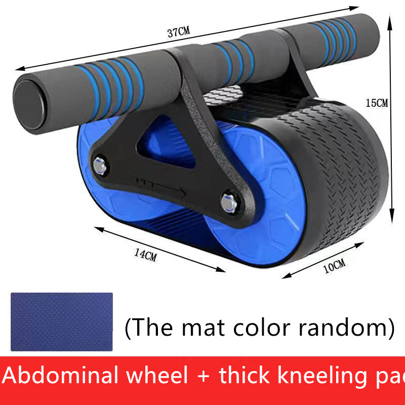 Double Wheel Abdominal Exerciser Ab Roller