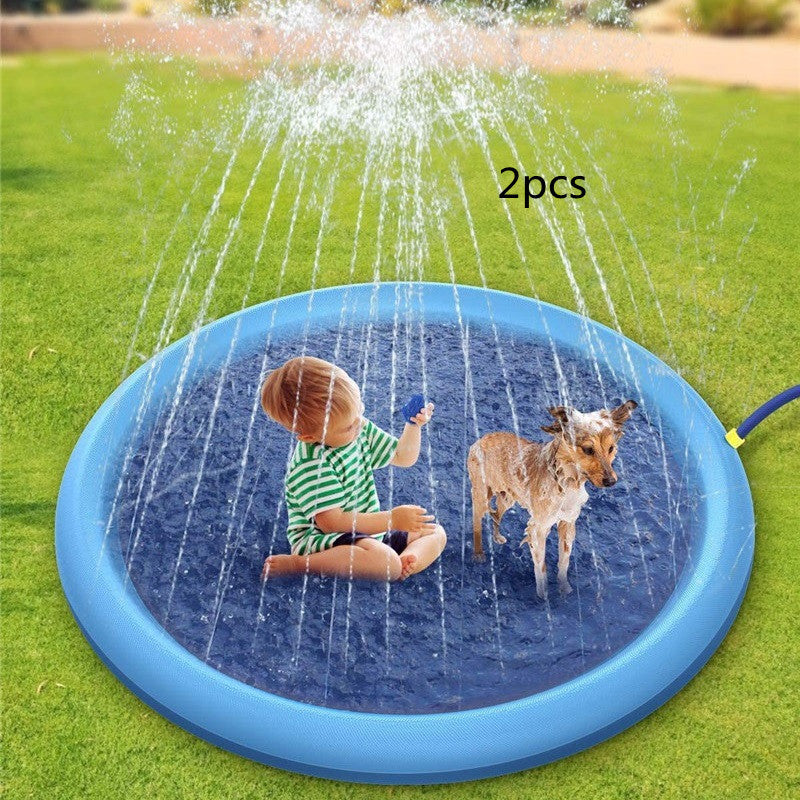 Non-Slip Splash Fountain Pad For Kids And Pets