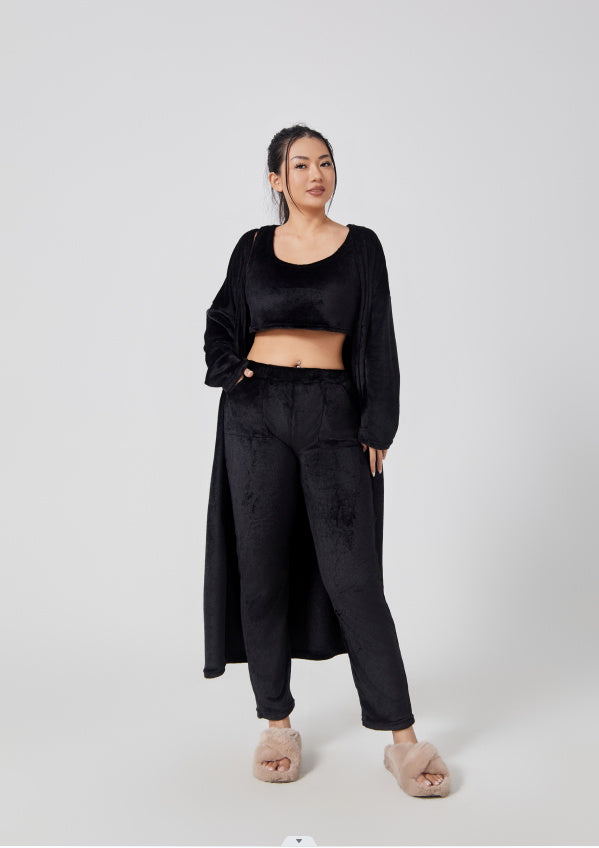 Women's 3 Piece Lounge Cozy Pyjama Set