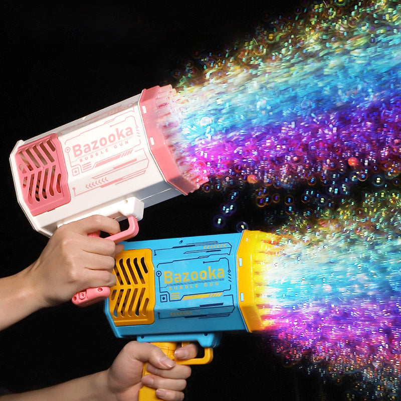 Bubble Gun Rocket Automatic Blower With Light