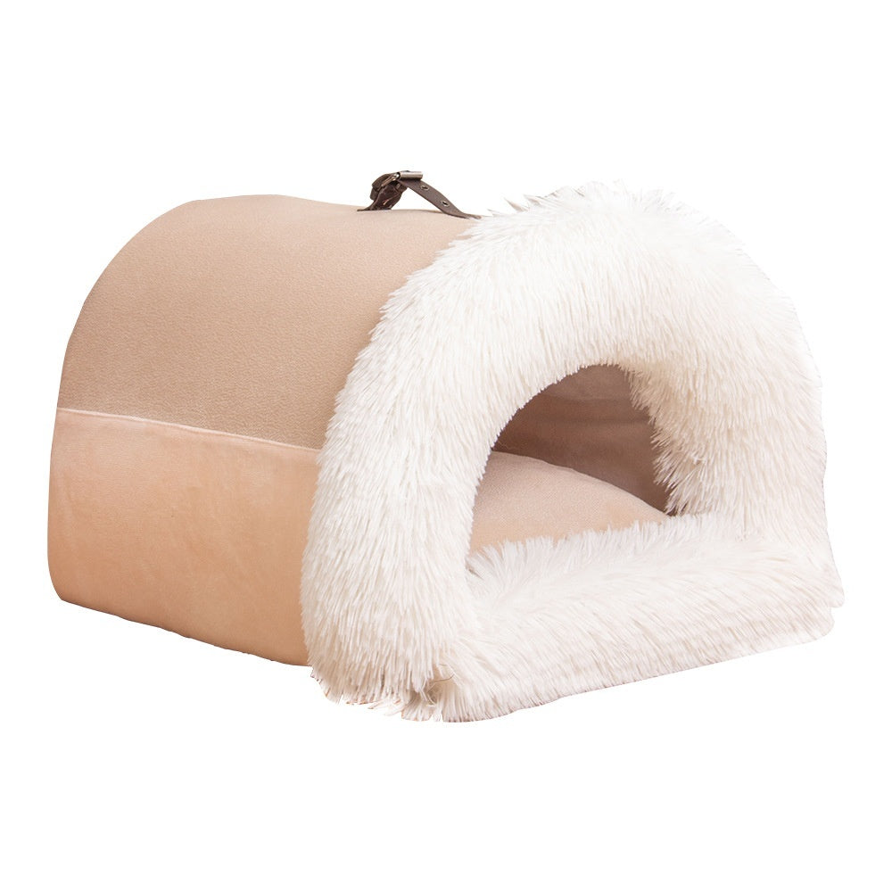 Warm Fluffy Comfortable Pet Nest Bed