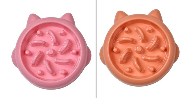 Pet Slow Feeder Anti Choking Bowl