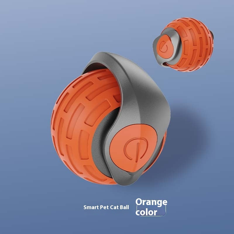 Interactive Cat Toys Auto Electric Rolling Ball USB Rechargeable