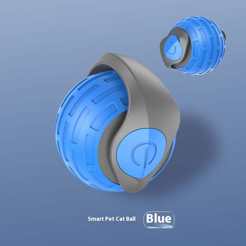 Interactive Cat Toys Auto Electric Rolling Ball USB Rechargeable