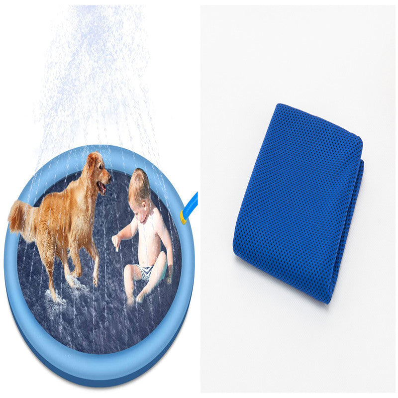 Non-Slip Splash Fountain Pad For Kids And Pets