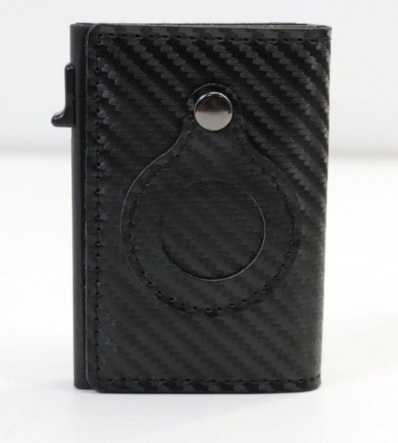 Leather RFID AirTag Wallet