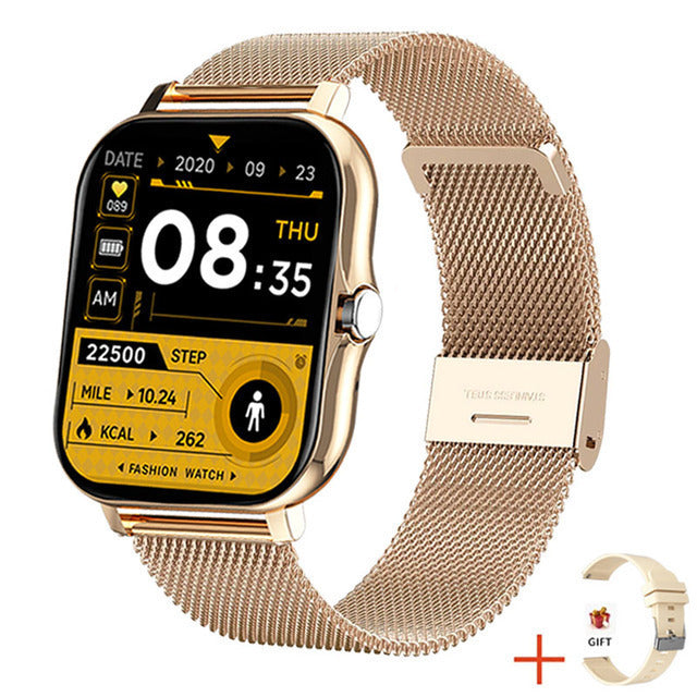 Smart Watch Pedometer & Heart Rate Monitoring Bluetooth-Compatible Call
