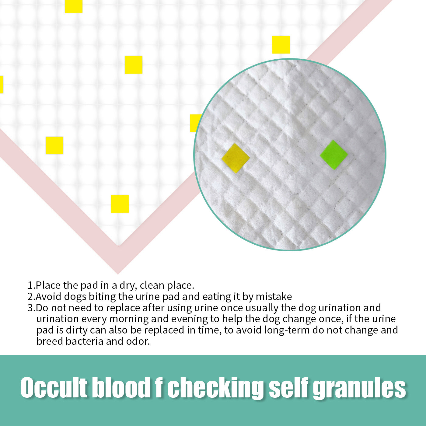 Dog Detection Urine Toilet Pad