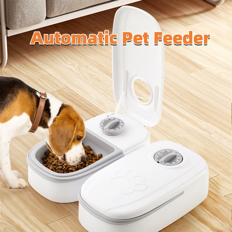 Automatic Stainless Steel Smart Food Dispenser Bowl
