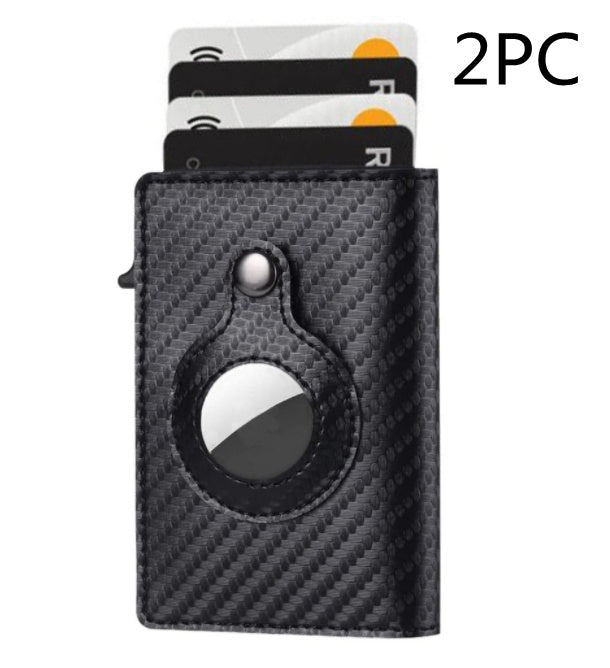 Leather RFID AirTag Wallet