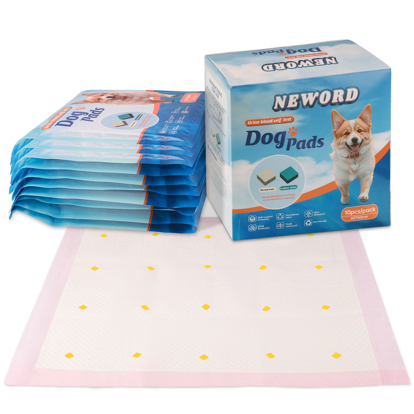 Dog Detection Urine Toilet Pad