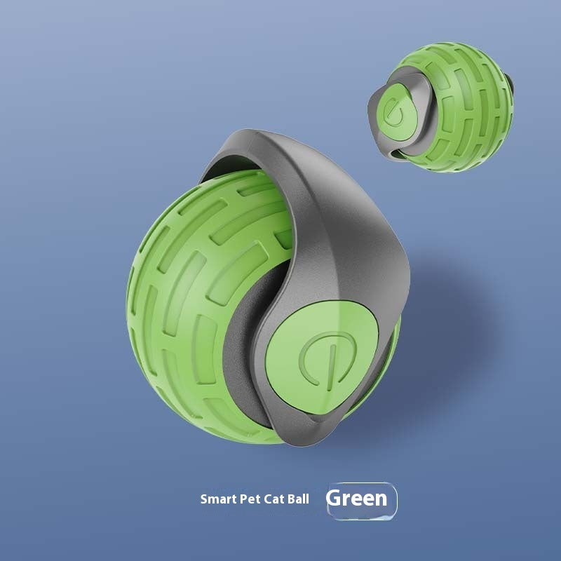Interactive Cat Toys Auto Electric Rolling Ball USB Rechargeable
