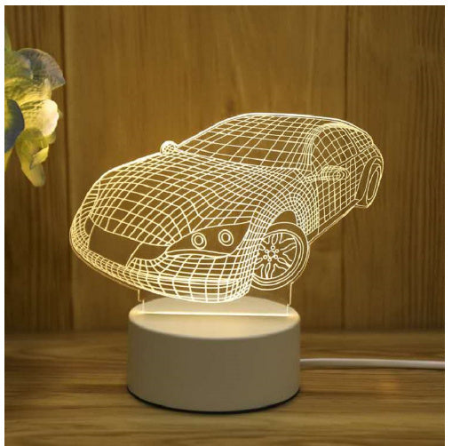 3D Acrylic USB LED Night Lights Lamp